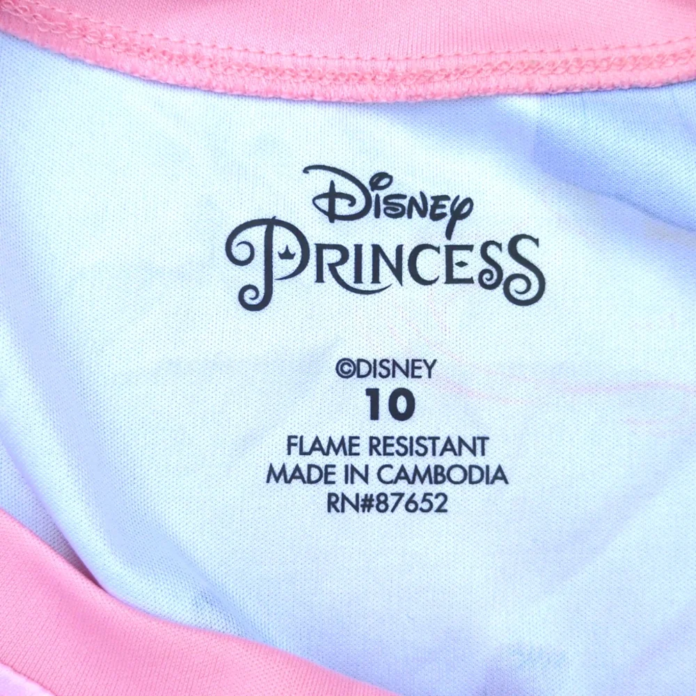 Disney Princess Pink Girls Nightgown - Picture 5 of 8